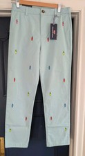 New with Tags NWT Vineyard Vines Boys Embroidered Surf Board Pants Size 14