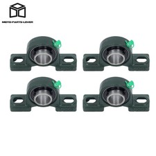 4Pc UCP205-16 Pillow Block Bearing 1" Bore 2-Bolt Self-Aligning Solid Base