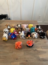 Vintage 90  s Swibco Puffkins Keychain Lot Of 20 New With Tags No Duplicates