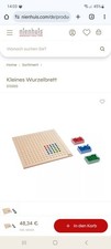 Montessori Kleines Wurzelbrett, neu, Nienhuis