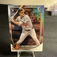 2025 Bowman Chrome - Coby Mayo #83 Mega Box Mojo Refractor (RC)