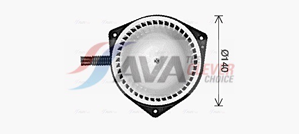 2x ✅Fits AVA PE8428 BLOWER MOTOR MITSUBISHI LANCER (2007) 1.8 MIVEC  ⭐UK Seller⭐