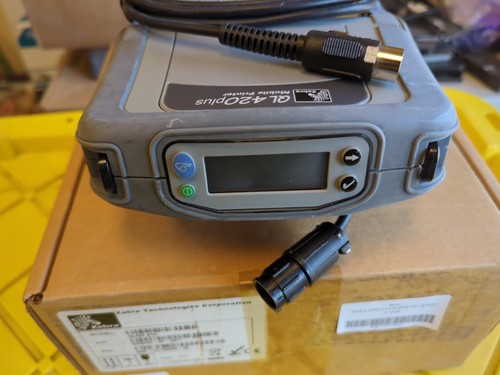 ZEBRA QL420 PLUS WIRELESS THERMAL MOBILE LABEL PRINTER - Afbeelding 8 van 9