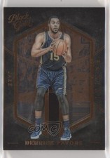 2015-16 Panini Black Gold Bronze Derrick Favors #96 2jt