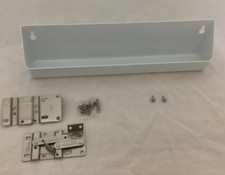 Rev-A-Shelf 14" White Tip-Out Sink Tray Kit Single Tray w/ Hinges Hardware