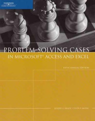 Problem-Solving Cases in - Paperback, by Brady Joseph; Monk - Acceptable