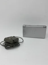 Nintendo DS Silver DS Lite Handheld Console 2006 With Charger Tested And Works!