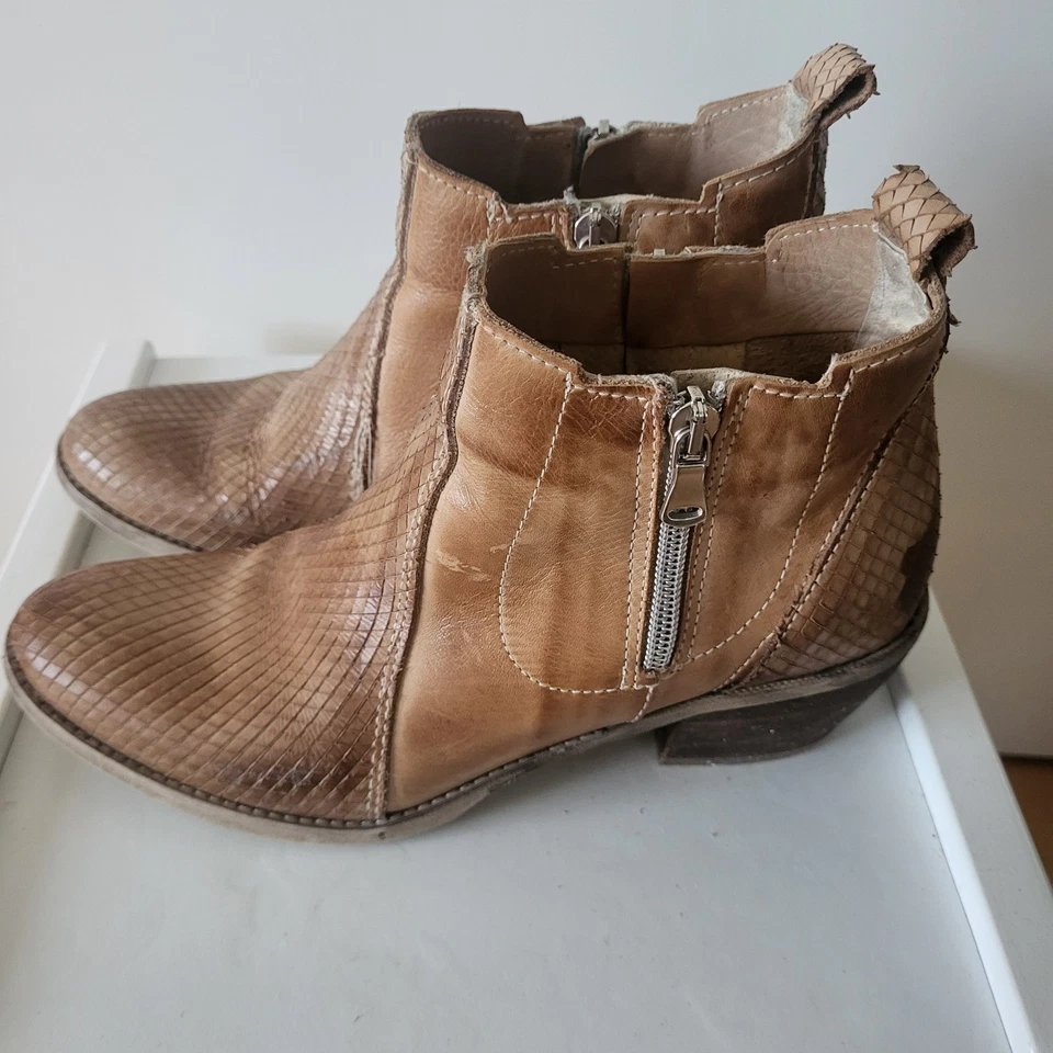 Made in Italy Stiefelette Leder GR 38 - Bild 2 von 3