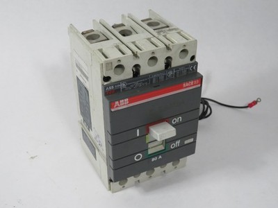 ABB S3N80 SACE S3 Circuit Breaker 80A 600V 3P SHELF WEAR USED