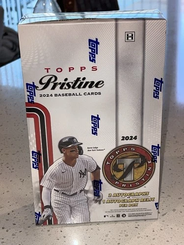 2024 Topps Baseball Card Box, Unopened, Factory Sealed, Sharp Corners. Excellent