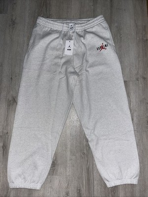 Supreme X Air Jordan Nike Sweatpants Ash Gray FW24 Men's Size 2XL