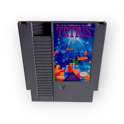Tetris (Nintendo Entertainment System, 1989) NES Cartridge Only! Tested & Works!