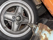 Original Revolution Wheels Off A Mg Midget Need New Tyres Set If 5