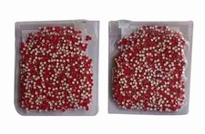 Shree Enterprise Velvet Small Bindi Combo,Size-000.Colour Red. Pack Of 2 .