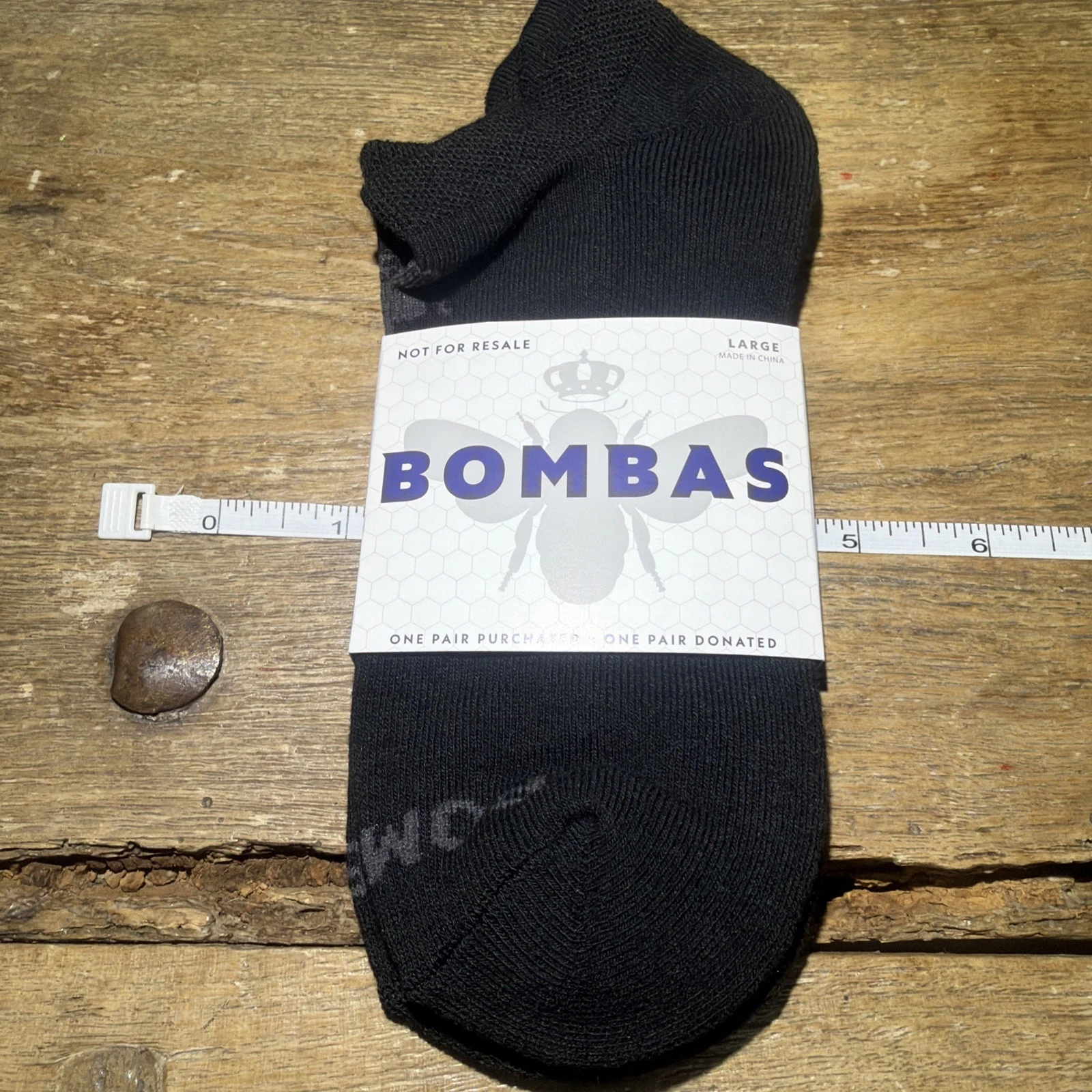 NEW NWT Bombas Large Low Cut Black Crew Be Better Socks Men’s (3 pack)