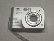 HP Photosmart M425 5.0MP Compact Digital Camera 3x Zoom TESTED WORKS