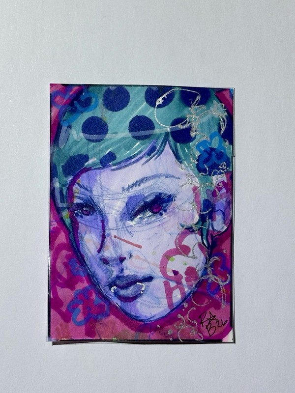 ACEO Original Qifrey abstract art (1/1)