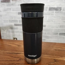 Contigo Byron 2.0 Stainless Steel Black Mug with SNAPSEAL™ Lid and Grip 20oz 