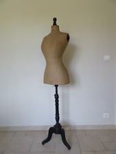 ancien mannequin femme STOCKMAN taille de guepe size 44 NAPOLEON 3 couture mode