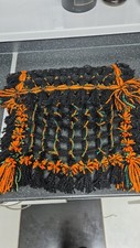baby pom pom pram blanket handmade