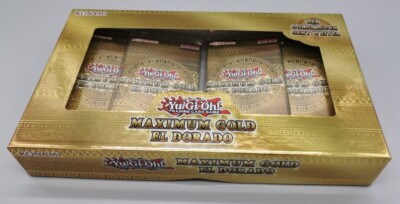 Yugioh Maximum Gold: El Dorado - Unlimited - Neu & OVP Lid Box Cards