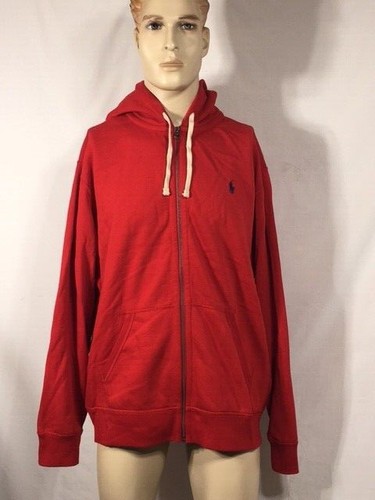 Herren Neu mit Etikett Polo Ralph Lauren Hoodie Vlies schwergewichtige Sweatshirts mit durchgehendem Reißverschluss - Bild 4 von 9