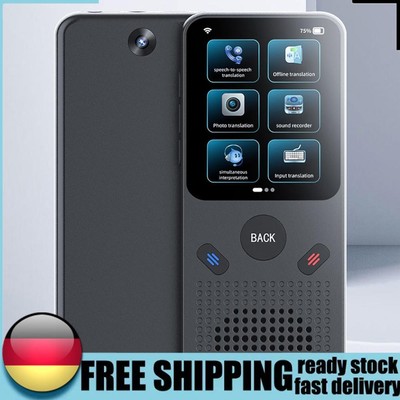 Instant Voice Translator 138 Languages 2.4 Inch Touch Screen Pocket Dictionary
