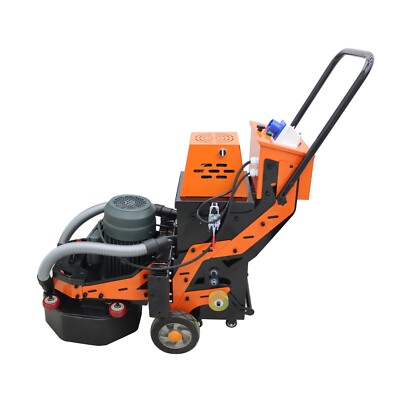 6 Grinding Heads Concrete Floor Grinder 220V 180mm³/h Dust-free