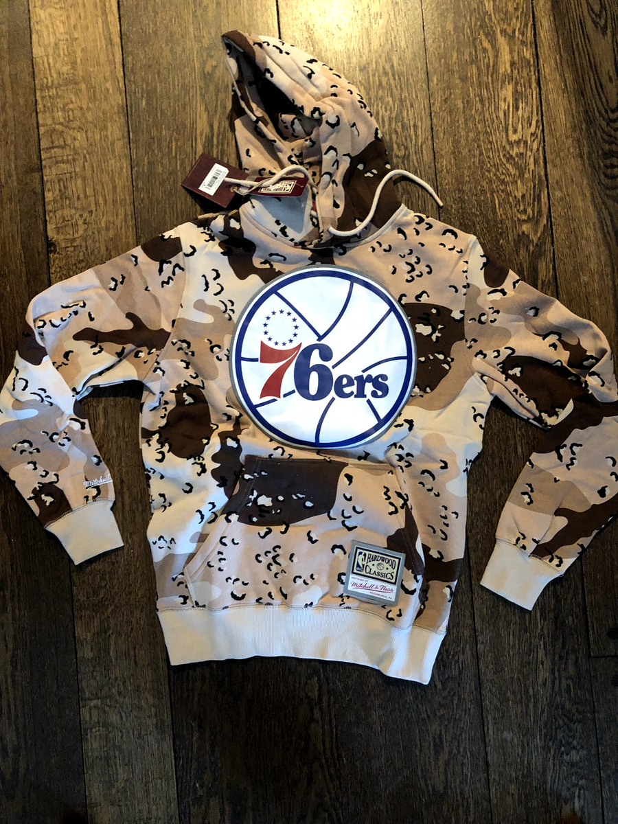 Bape Hoodie Mitchell And Ness Sixers Hoodie AAPE BAPE Philadelphia