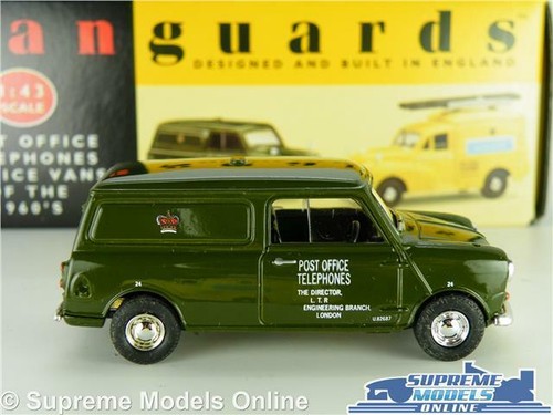 MORRIS MINOR & MINI MODEL VAN CAR POST OFFICE TELEPHONES 1:43 VANGUARDS PO2002 - Picture 3 of 6