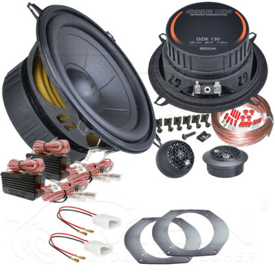 GROUND ZERO LAUTSPRECHER für MAZDA 626 IV Typ GE 1992-1997 Front Tür 140W #BFO4