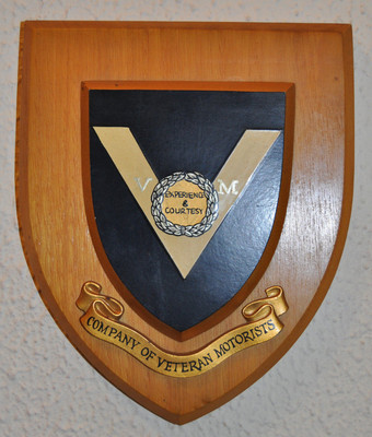 Company of Veteran Autoists Plakette Schild *