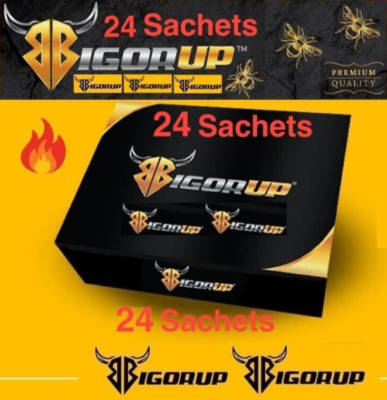   BigorUp 24 Sachets   Big or Up   Bigor Up 24 Sachets - Package of 24   NEW