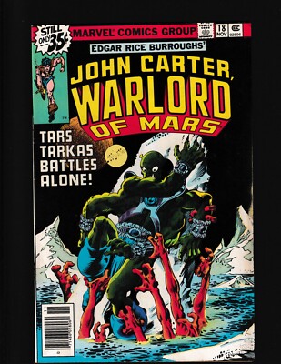 John Carter Warlord of Mars Issue #18 (1st Marvel Frank Miller) FN