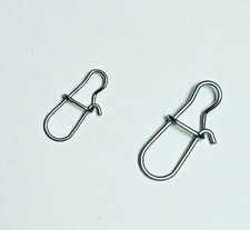 Tacush 20pcs Snap Links, SpinLink, Quick Link, Mini Link, Lure Clips, Lure Link.