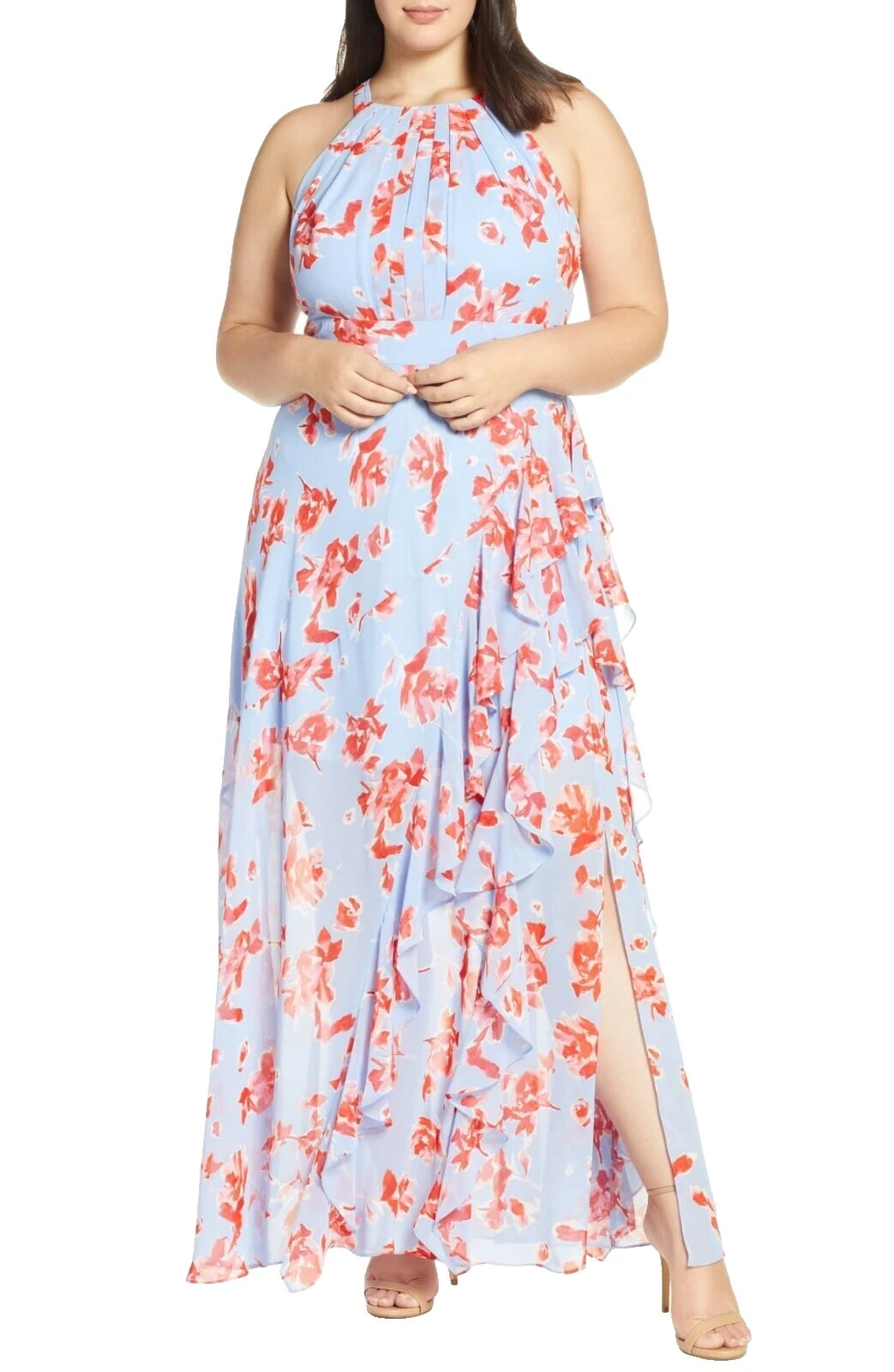 Eliza J Long Plus Size Dresses for Women