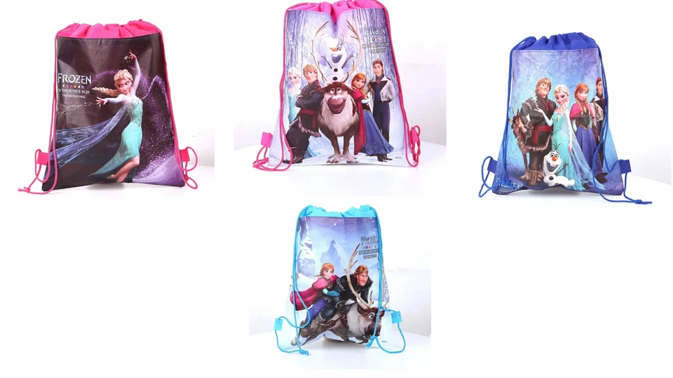 Frozen Eiskönigin Sportbeutel Schuhbeutel Turnbeutel Rucksack Anna Elsa