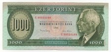 HUNGARY 1000 FORINT 1993 PICK 176 C LOOK SCANS