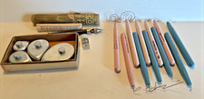 Vintage Sheesleys Ceramic Brocade Tool Set of...