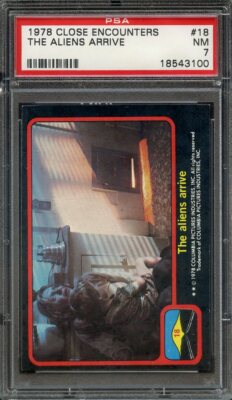 未知との遭遇　1978年　輸入　ポストカードブック　48枚　フルカラー 1978 CLOSE ENCOUNTERS 18 THE ALIENS ARRIVE PSA NM 7 NS | eBay