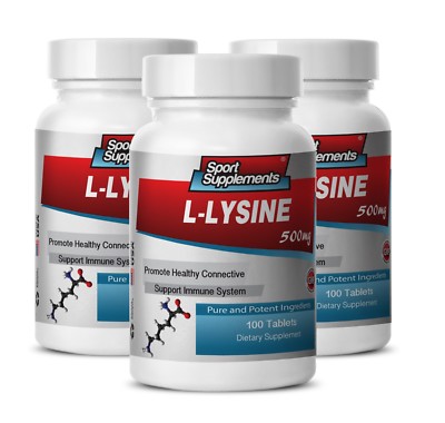 muscle nutrition - L-LYSINE 500MG 3B - l-lysine small tablets