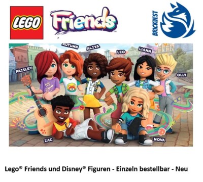 Lego  Friends und Disney  Figuren - Einzeln bestellbar - Neu