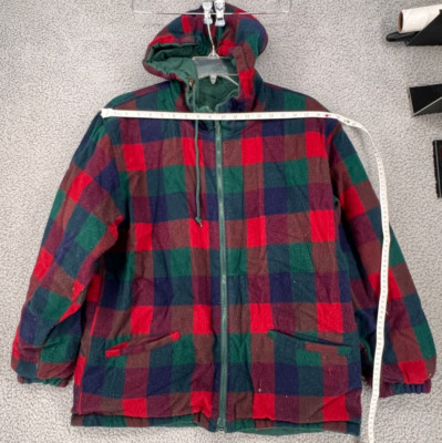 VTG Northern Reflections Unisex Adult Reversable Winter Jacket Green Size Medium