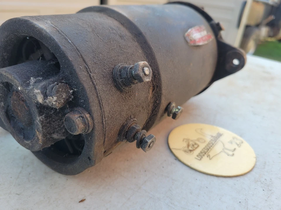 55-62 雪佛兰 Delco Remy 1102191 发电机 Bel Air Biscayne Impala 卡车 原始设备制造商 — 第 3/4 张图片