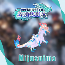 Mijusuima Creatures of Sonaria COS Species Fast Delivery