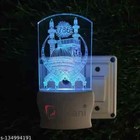 Ukani ALLAH 786 MASJID Acrylic 3D Optical Illusion Night Lamp, RGB 7 Colors