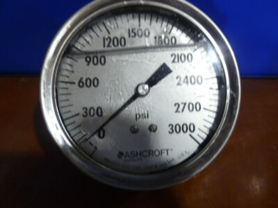 Ashcroft 351009SWL2BXFF3000 Gauge-New Kein Karton
