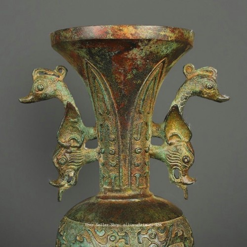 Boutiques Bouteille vase zun oiseau phénix bête 11