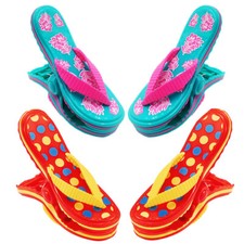 Towel Clips for Beach Pool Chairs Cruise Plastic Clothes Pegs Hanging Flip Flop