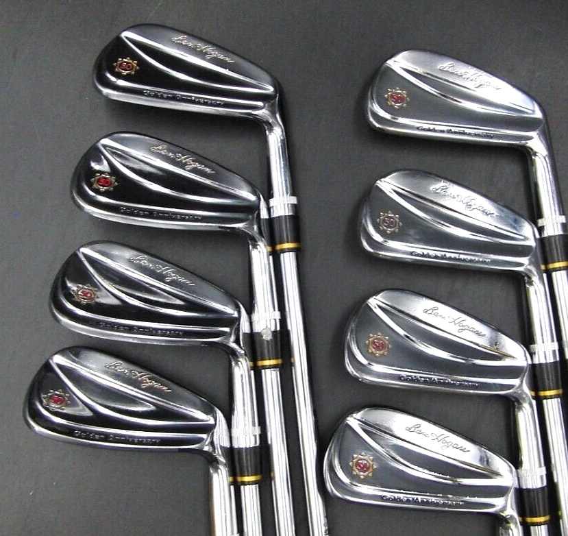 Set of 8 x Ben Hogan Apex 50th Anniversary Irons 3-PW Extra Stiff Steel Shafts - Image 2 of 4